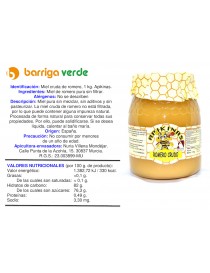 Miel de romero cruda 1 kg.