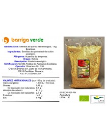 Semillas de quinoa real 1 kg.